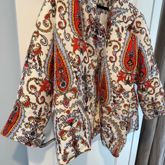 NWT Mara Hoffman Levine Paisley Jacket | S - Picture 8 of 13
